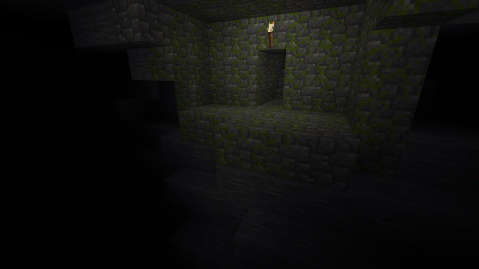 Cave with a dungeon entrance